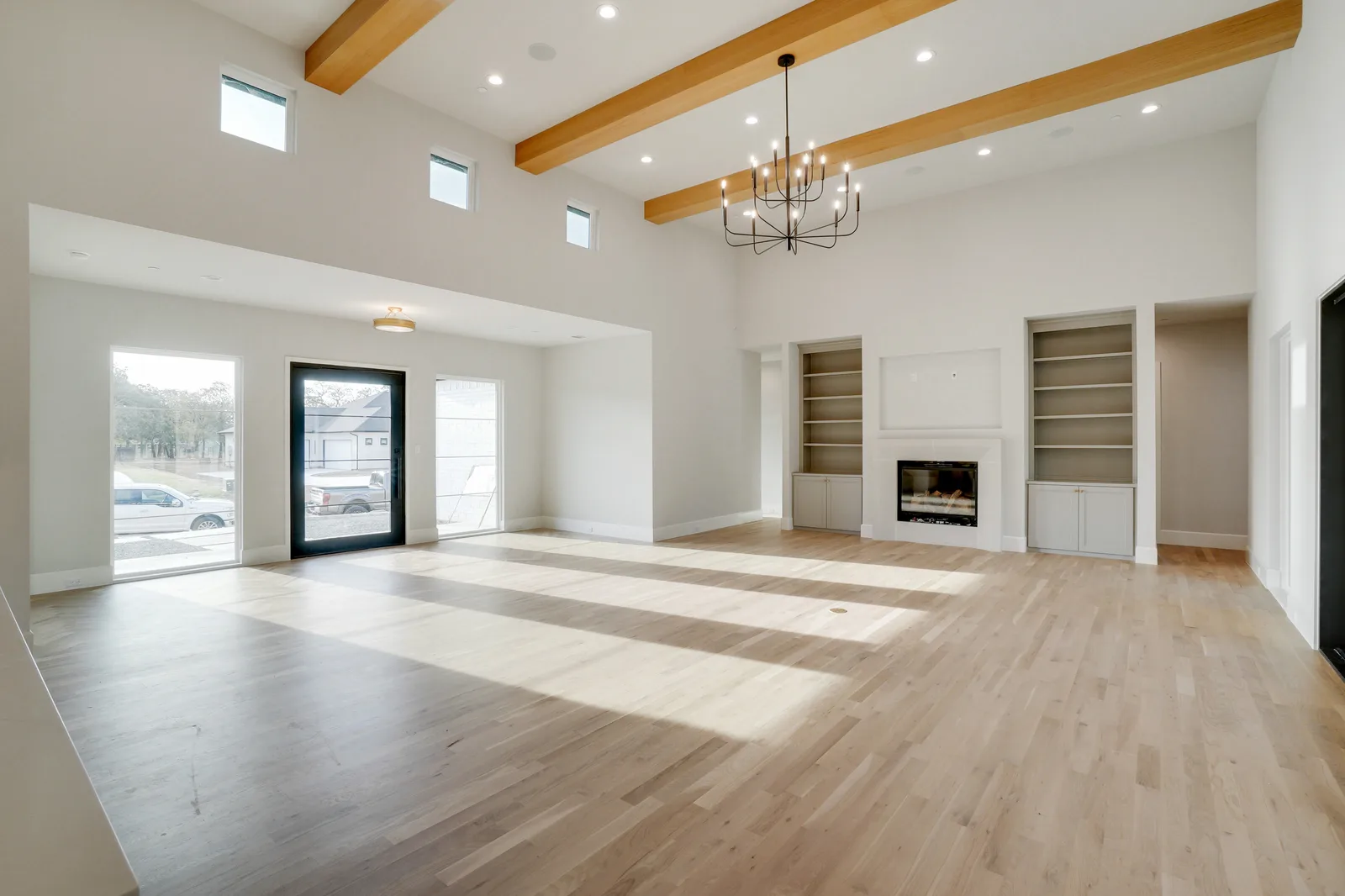 Living room at 300 Pearson Pond Trail